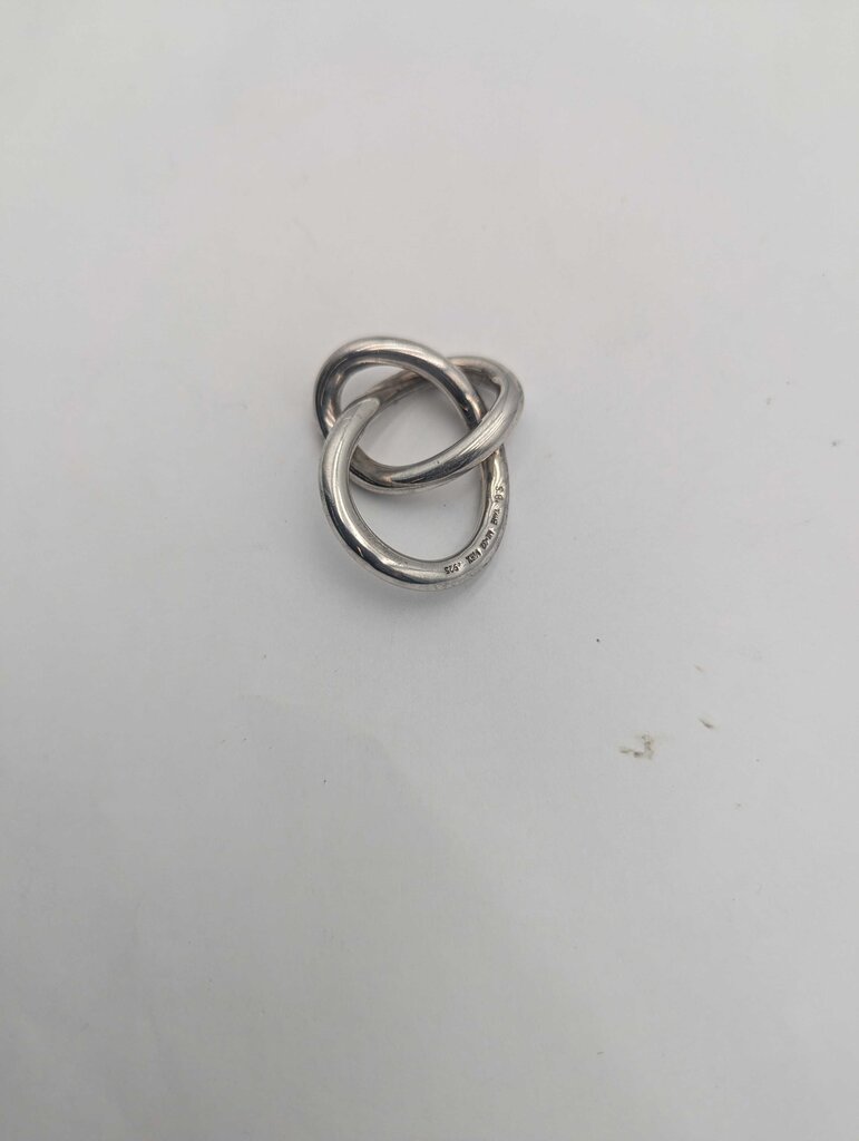 Pendant Sterling Silver Large Knot