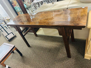 Dark Wood Asian Style Console Table