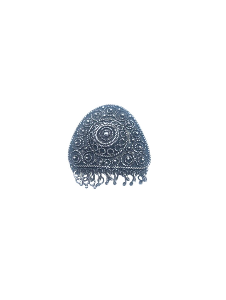 Brooch/Pendant w/ Dangling Rings