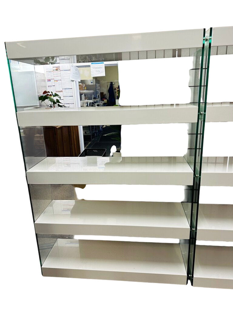 Modern Glass Sided Display Unit