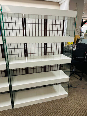 Modern Glass Sided Display Unit