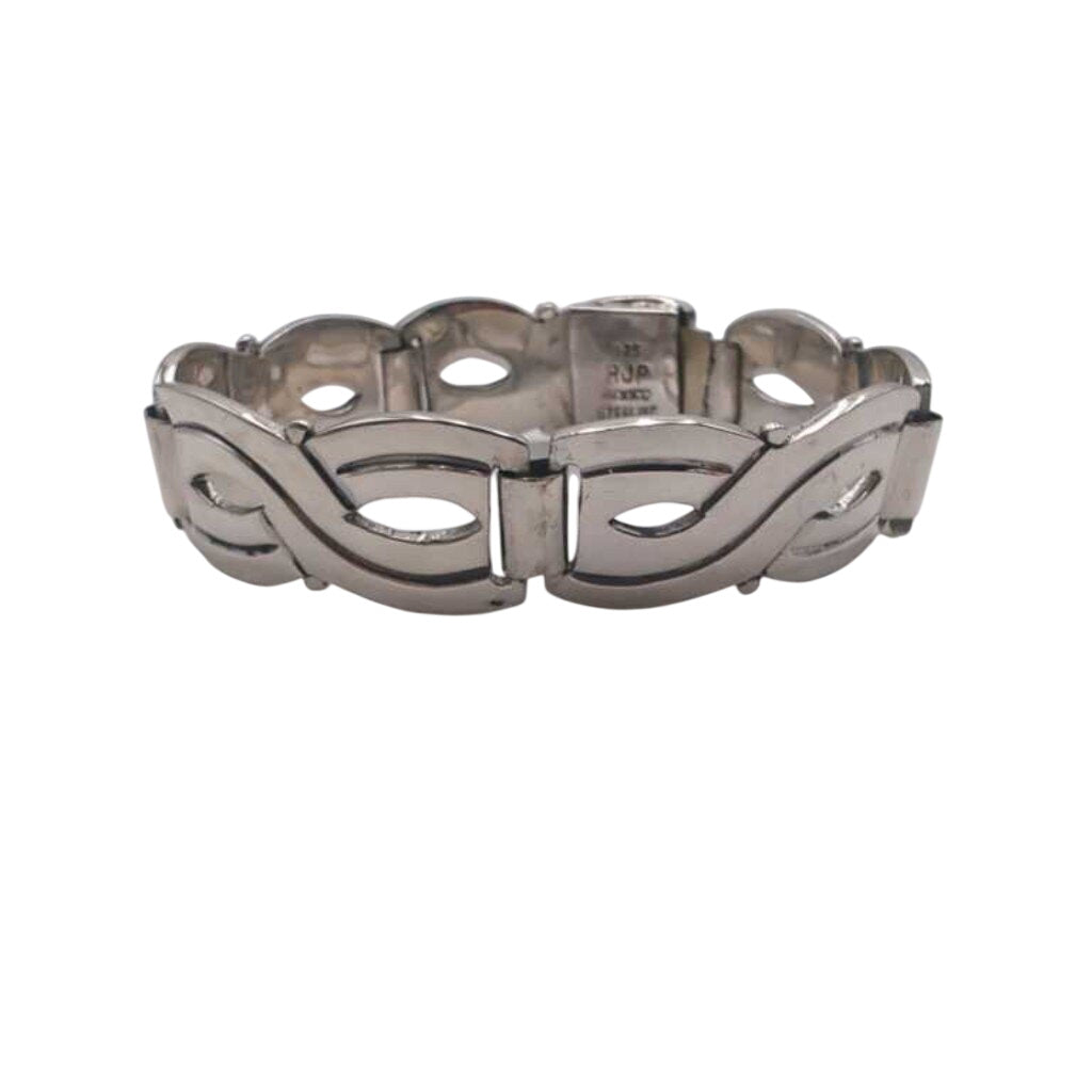 Bracelet Sterling Silver Infinity Shape
