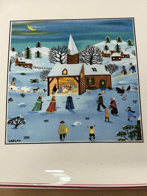 Villeroy & Boch Naif Christmas Porcelain Snack Plate