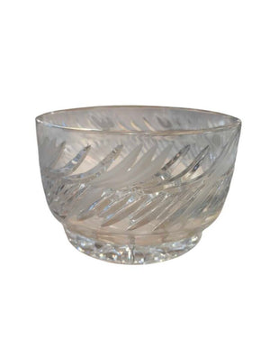 Lead Crystal Fruit Bowl, 8-Inch Diameter