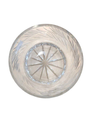 Lead Crystal Fruit Bowl, 8-Inch Diameter