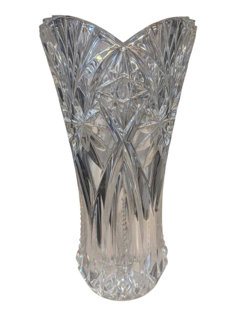 J.G. Durand Lead Crystal Vase, Vincennes, 12-Inch