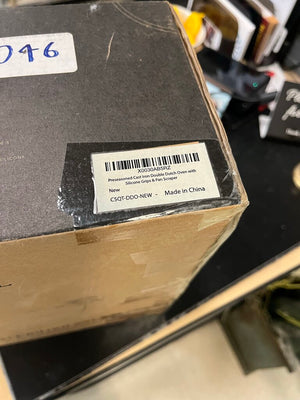 Cuisinel Pre-Seasoned 5 QT Double Dutch Oven NEW