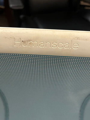 Humanscale Diffrient World Mesh Office Chair Blue