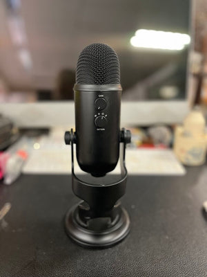 Blue Yeti USB Microphone For Podcasts & Content Creation