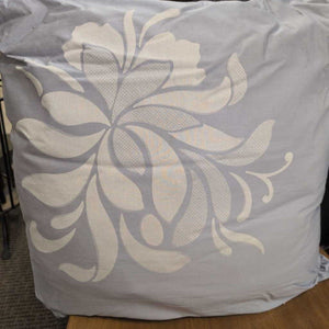 Frette Lotus, Bicolore Lozenge Lace Pillow Sham 24x24