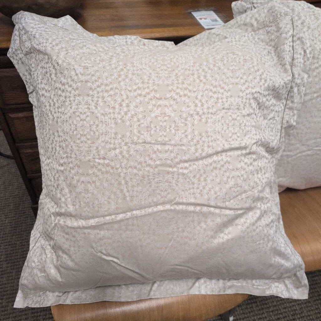 Sferra Tan/Beige Pillow Sham w/Insert