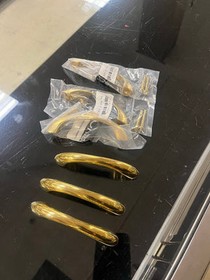 Alno Solid Brass Back To Back Door Pulls 2