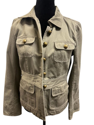 J. Crew Olive Green Khaki Field Jacket S