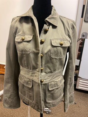 J. Crew Olive Green Khaki Field Jacket S