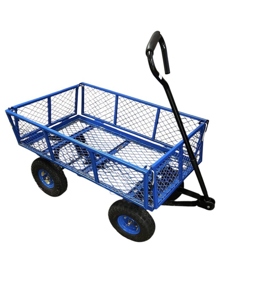 Blue Heavy Duty Mesh Steel Wagon