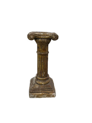 Aitila's Corinthian Column Pedestal Candle Holder 17"