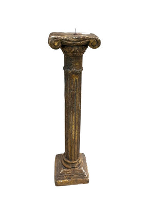 Aitila's Corinthian Column Pedestal Candle Holder 29.5"