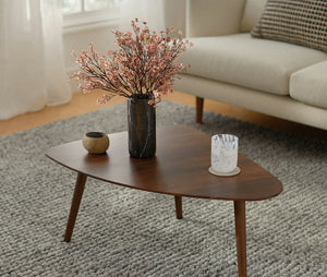 Article Amoeba Walnut Coffee Table 14 inch x 13 1/2