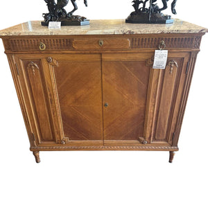 Henry Fuldner & Son Marble-Top Cabinet