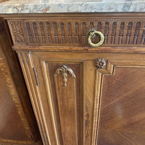 Henry Fuldner & Son Marble-Top Cabinet