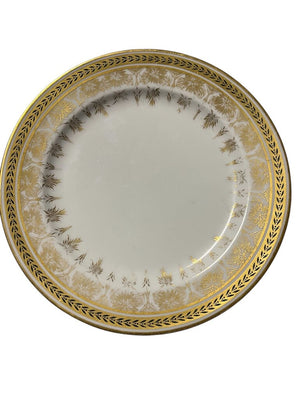 Jean Pouyat POY12 W Dessert Plates Limoges (4 pcs)