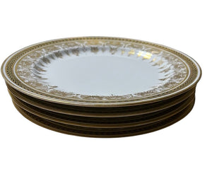 Jean Pouyat POY12 W Dessert Plates Limoges (4 pcs)