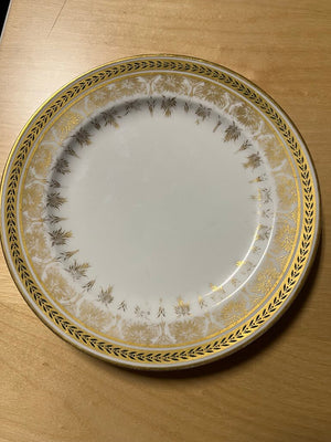 Jean Pouyat POY12 W Dessert Plates Limoges (4 pcs)