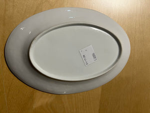 Haviland & C. Parlon Coco Style Teal Gold Platter 9.5 Inch