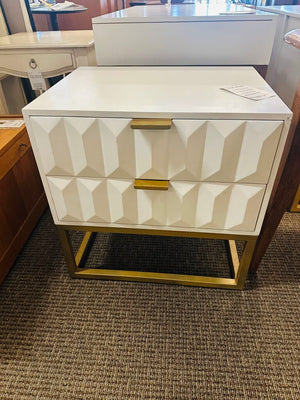 Diamond Sofa Spectrum 2-drawer Accent Table orig. $570