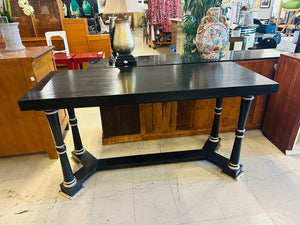 Lacquered Console Table 26x63x32