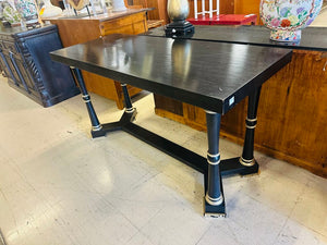 Lacquered Console Table 26x63x32