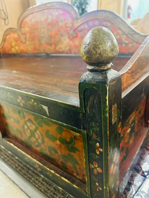 Antique Tibetan Bed 76x30x22