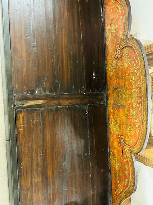 Antique Tibetan Bed 76x30x22