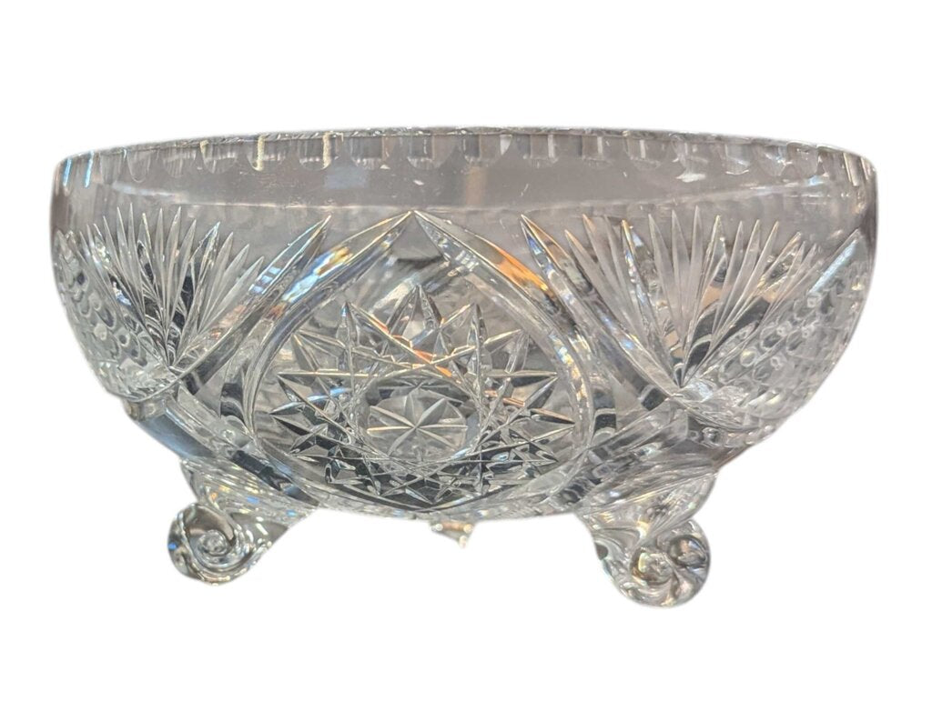 Vintage Crystal Candy Dish
