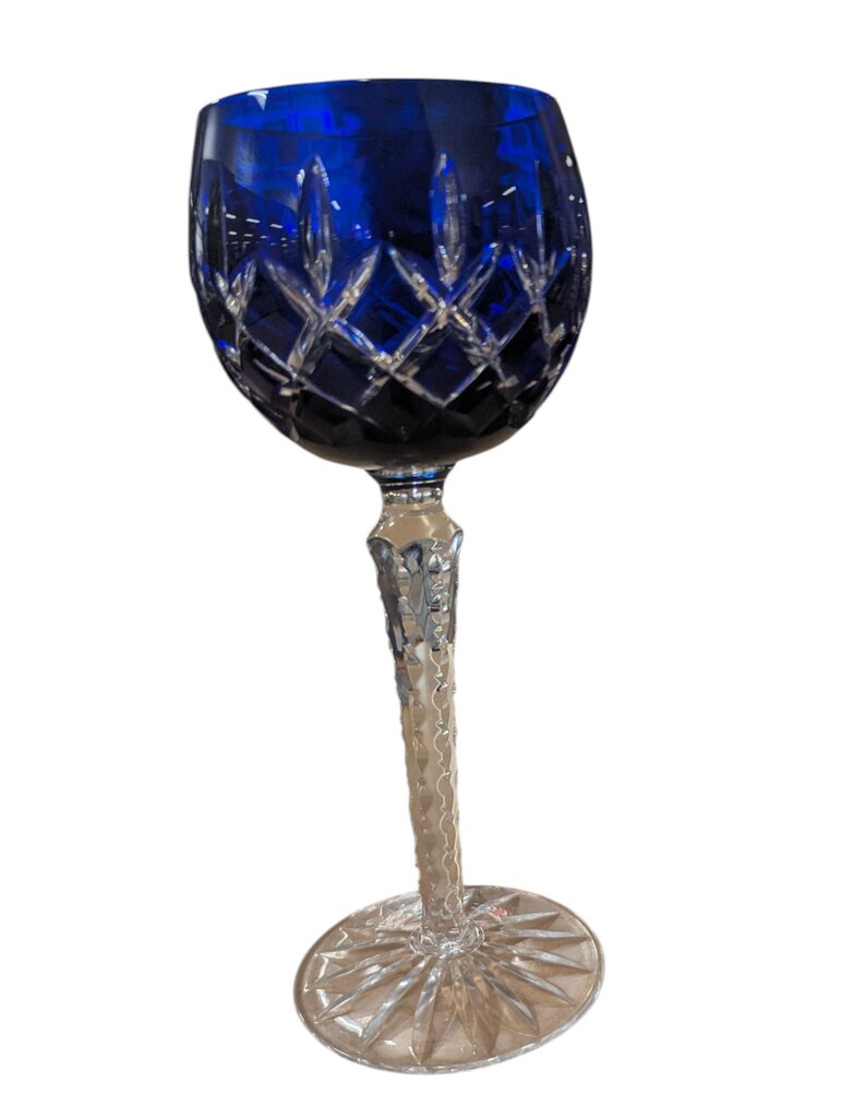 AJKA Crystal Handcut Handmade Arabella Wine Glass Made in Hungary