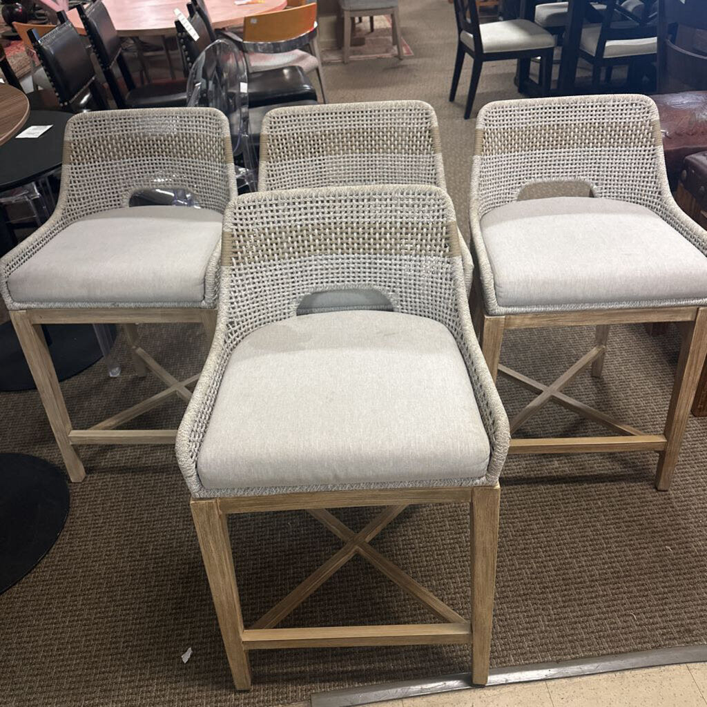 Essentials For Living Woven Counter Stools (Set of 4)