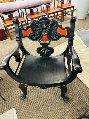 Antique Stomps-Burkhardt Saddle Chair