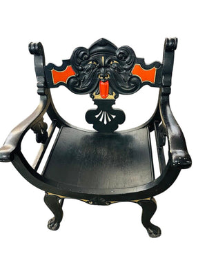 Antique Stomps-Burkhardt Saddle Chair