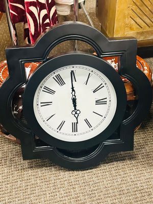 Large Metal Wall Clock