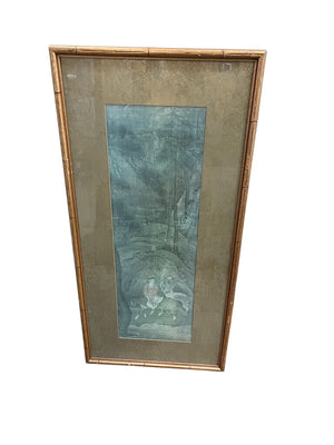 Tribute Horse Chinese Sung Dynasty Repro 37.5x18.5