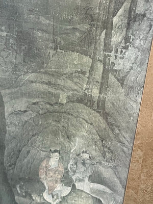 Tribute Horse Chinese Sung Dynasty Repro 37.5x18.5