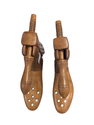 Antique Wooden Shoe Stretchers (Pair)