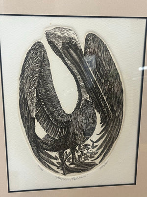 J. D. Mayhew ¨Brown Pelican¨ Ltd Edition 20/125
