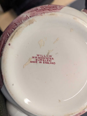 Willow W.R. Midwindter Tea Pot Made in England