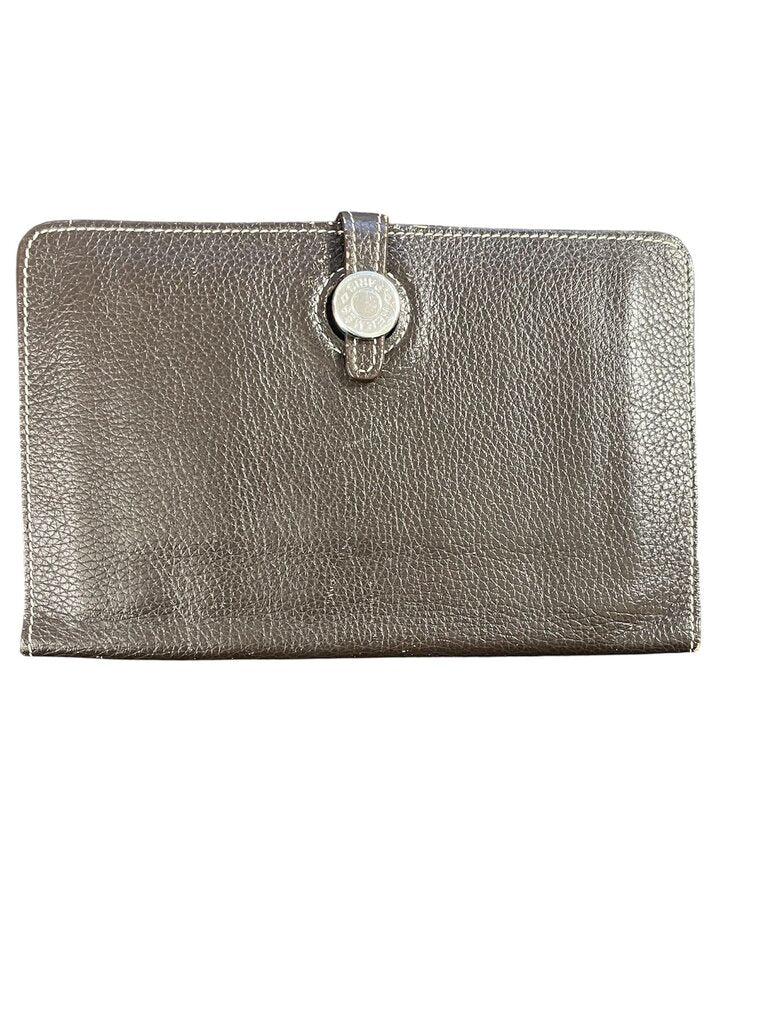 Hermes Dogon Etain Taurillon Clemence Palladium Hardware