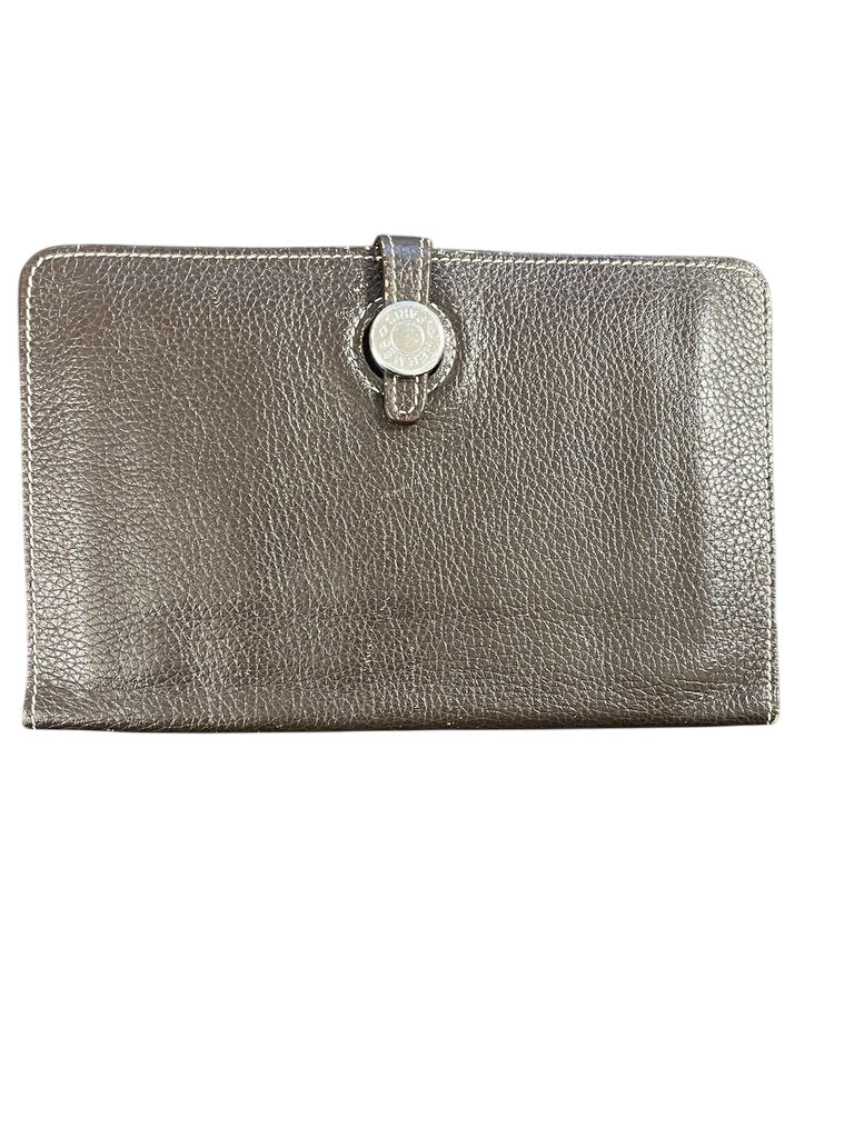 Hermes Dogon Etain Taurillon Clemence Palladium Hardware