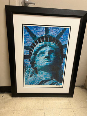 Neil J. Farkas "Face of Liberty" Serigraph 28x39 Signed Limited Edition 793/850