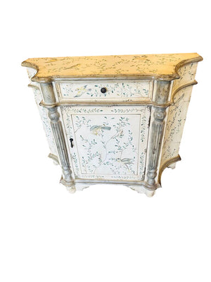 Italian Style Painted Cabinet 42x16x30