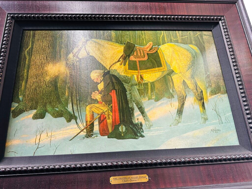 The Prayer at Valley Forge 23x32