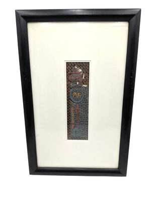 Stephanie Wilde ¨Paramnesia¨ Series Man/Fish Ink Acrylic 18.5x12